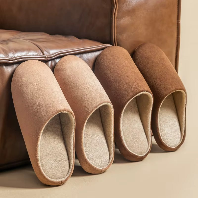 Chaussons Hommes - Intérieur effet velours et souples - Silencio