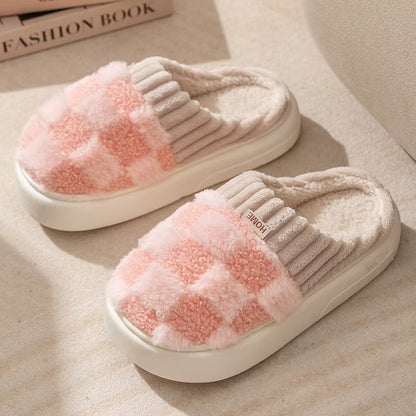 Chaussons Femmes douillets Matière peluche - doublés coton et moelleux - Teddya