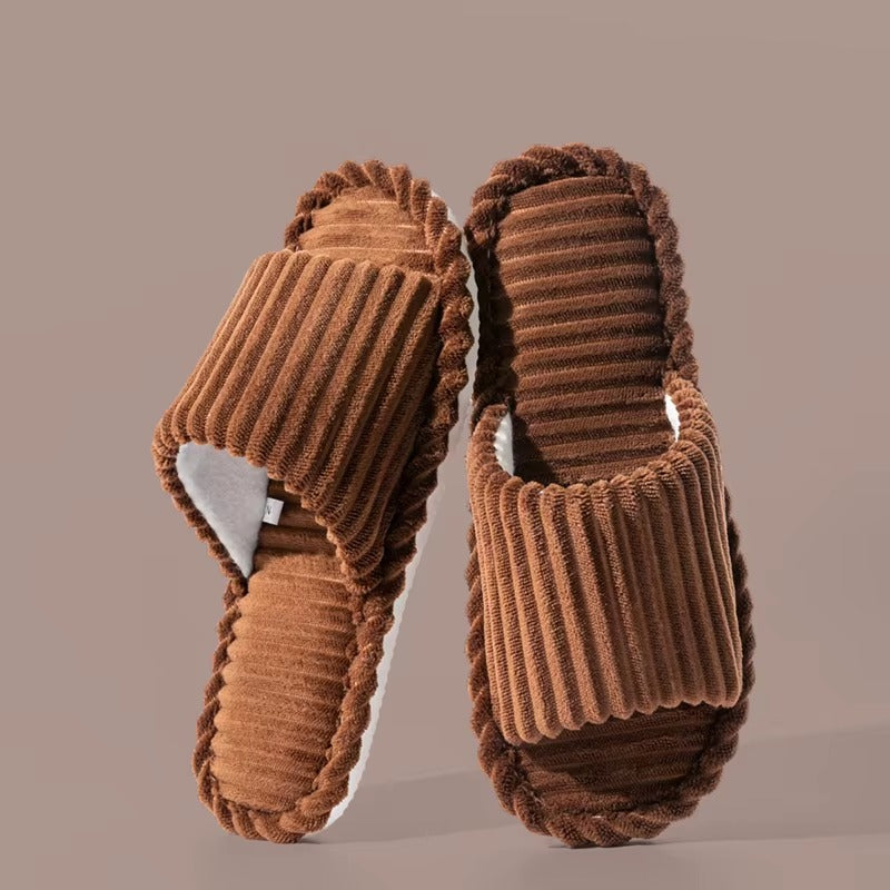 Chaussons Homme intérieur - Légers et antidérapants - Toutes saisons - Cordonis